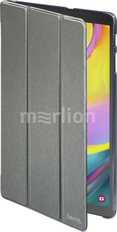 Чехол-книжка Hama для планшета Samsung Galaxy Tab A 10.1 (2019), полиуретан, серый (00187509)