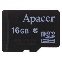Карта памяти microSDHC Apacer 16Gb (AP16GMCSH10-RA)