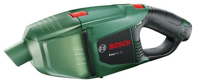 Строительный пылесос BOSCH EasyVac 12 Set, аккумуляторный, сухая уборка, объем пылесборника 400мл, контейнер, 1кг (06033D0001)