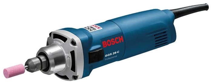 Гравер BOSCH GGS 28 C, сетевой, 600Вт, 28000 об/мин, 1.4кг (0601220000)