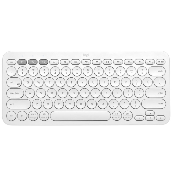 Клавиатура Logitech K380 Multi-Device, Bluetooth, белый