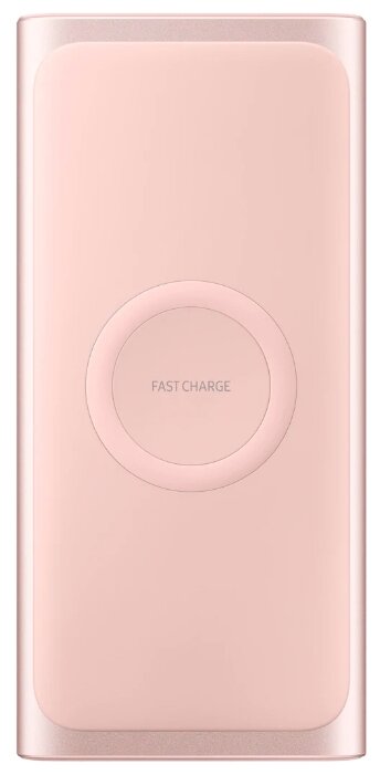 

Портативный аккумулятор (Powerbank) Samsung EB-U1200, 10000mAh, 1xUSB, 2A, QC, QI, розовое золото (EB-U1200CPRGRU), EB-U1200