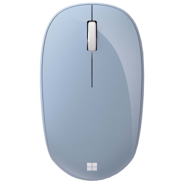 Мышь беспроводная Microsoft Liaoning, оптическая светодиодная, Wireless, Bluetooth, светло-голубой (RJN-00022)