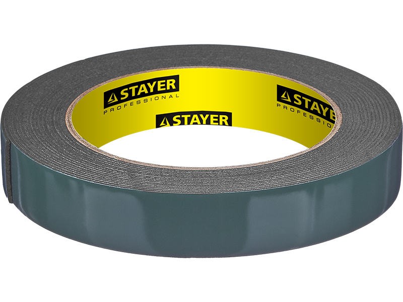 Клейкая лента монтажная 1.9 см x 5 м, STAYER PROFI