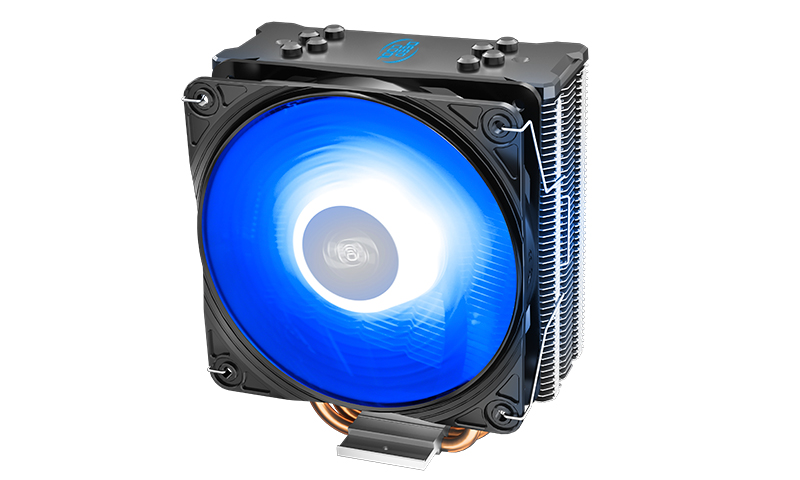 

Кулер для процессора DeepCool GAMMAXX GT V2 для Socket 115x/2066/2011/2011-3/1356/1366/AM4/AM2+/AM3/AM3+/FM1/FM2/FM2+/AM2, 120мм, 1650rpm, 27.8 дБ, 140W, 4-pin PWM, Al, RGB (DP-MCH4-GMX-GTV2 ), GAMMAXX GT V2