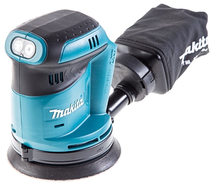 Эксцентриковая шлифовальная машина Makita DBO180Z, 12.5 см