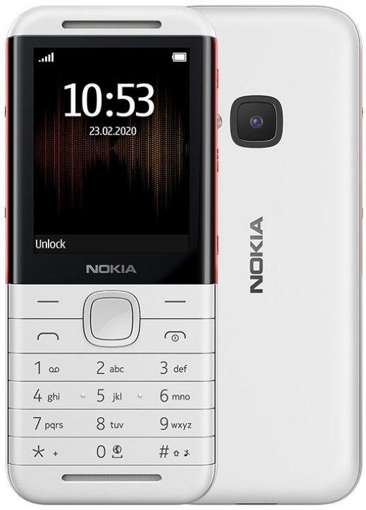 

Мобильный телефон Nokia 5310 (2020) Dual Sim, 2.4" 320x240 TN, MediaTek MT6260A, 16Mb, 2-Sim, 1200mAh, micro-USB, Series 30+, красный/белый (16PISX01B06), 5310 (2020) Dual Sim