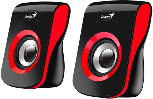 

Акустика 2.0 Geinus SP-Q180, 6 Вт, красный (31730026401), SP-Q180