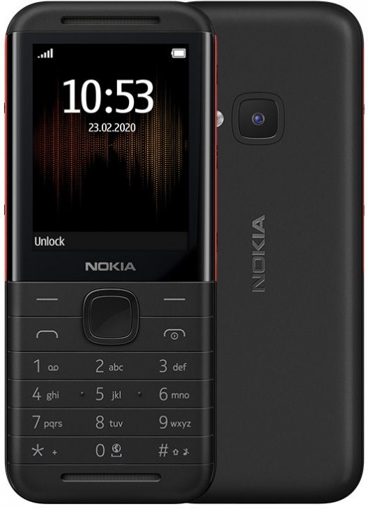 

Мобильный телефон Nokia 5310 (2020) Dual Sim, 2.4" 320x240 TN, MediaTek MT6260A, 16Mb, 2-Sim, 1200 мА·ч, micro-USB, Series 30+, черный/красный (16PISX01A04/16PISX01A18), 5310 (2020) Dual Sim