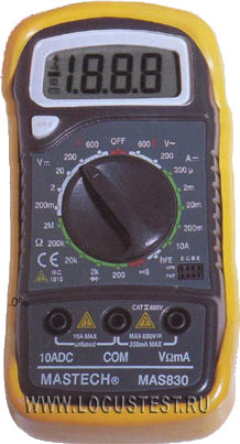 

Мультиметр MASTECH COMPACT MAS830 (13-2011), MAS830