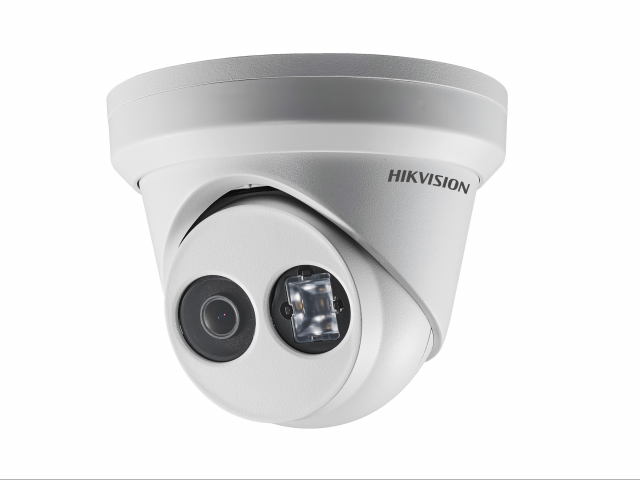 IP-камера HikVision DS-2CD2323G0-IU 2.8мм, уличная, купольная, 2Мпикс, CMOS, до 1920x1080, до 25кадров/с, ИК подсветка 30м, POE, -40 °C/+60 °C - фото 1
