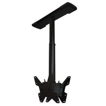 

Кронштейн потолочный для TV/монитора WIZE Pro C37D60A, 13"-46", 2 монитора, до 73 кг, черный, Pro C37D60A