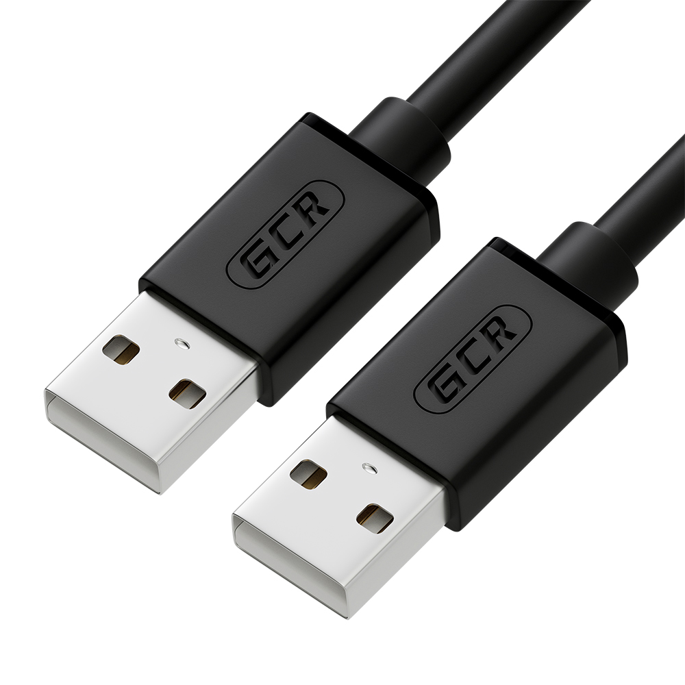 

Кабель Greenconnect USB2.0(Am)-USB2.0(Am), PVC пластик, 480 Мбит/c, армированный, морозостойкий, 50см, черный (GCR-UM2M-BB2S-0.5m)