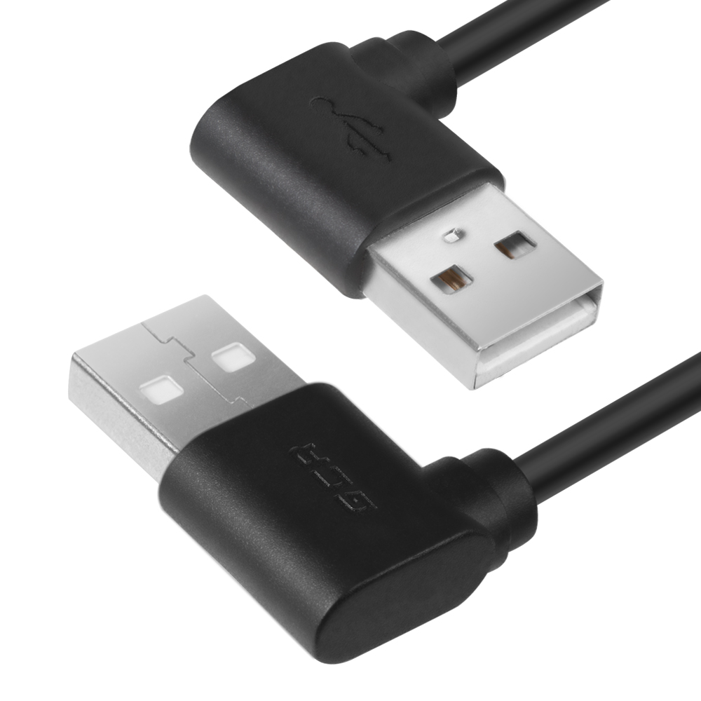

Кабель Greenconnect USB2.0(Am)-USB2.0(Am), 480 Мбит/c, экран, армированный, морозостойкий, 20см, черный (GCR-AUM5AM-BB2S-0.2m)