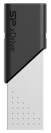 

Флешка 128Gb USB 3.2/Lightning Silicon Power xDrive Z50, серебристый (SP128GBLU3Z50V1S), xDrive Z50