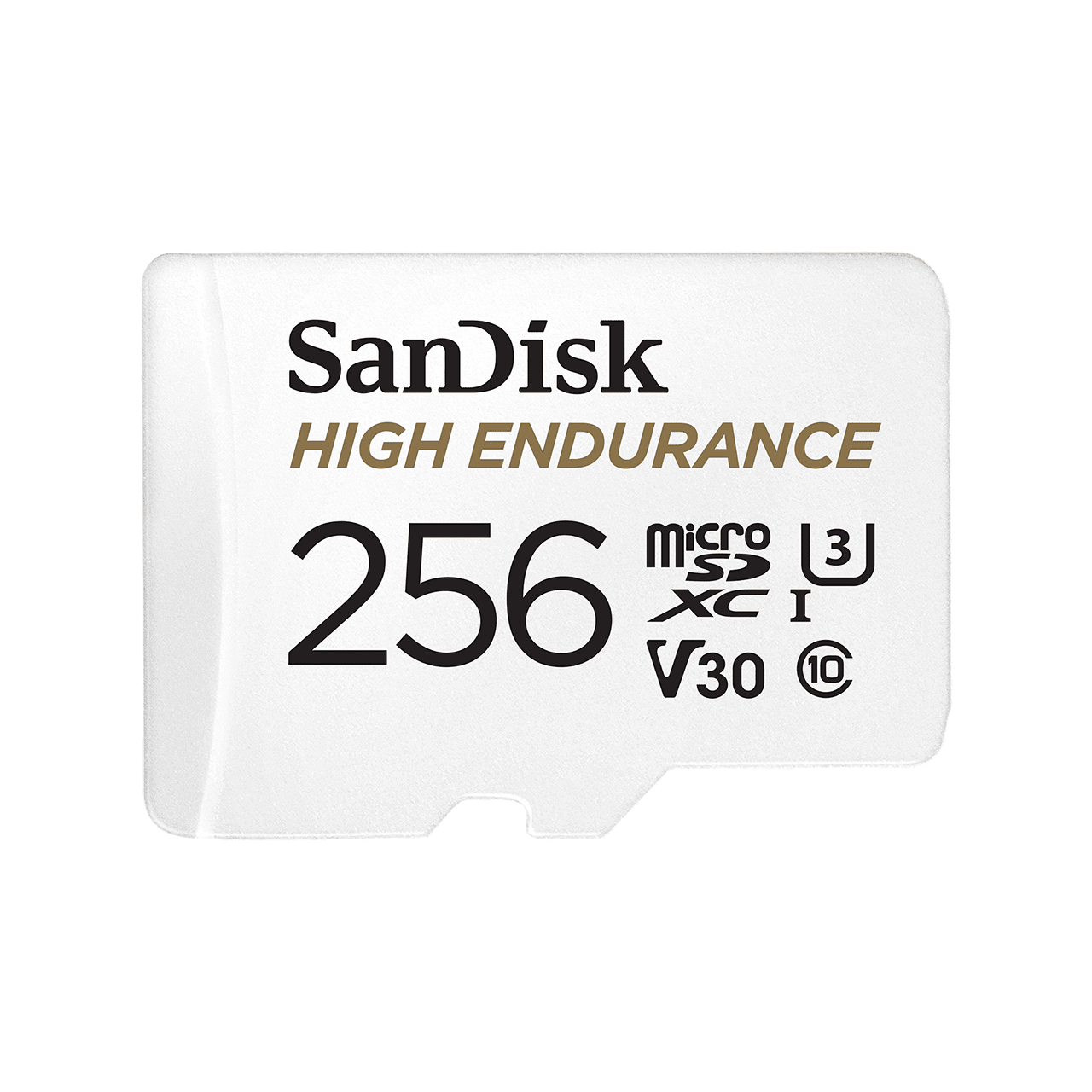 Карта памяти 256Gb microSDXC Sandisk High Endurance Class 10 UHS-I U3 V30 адаптер SDSQQNR-256G-GN6IA 2950₽