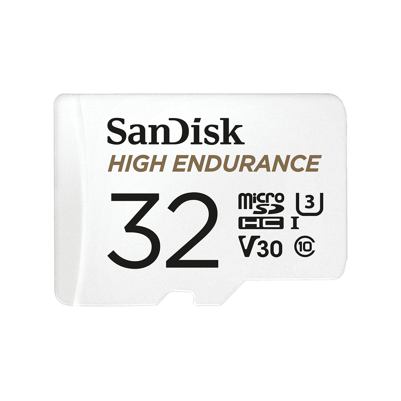 Карта памяти 32Gb microSDHC Sandisk High Endurance Class 10 UHS-I U3 (SDSQQNR-032G-GN6IA)