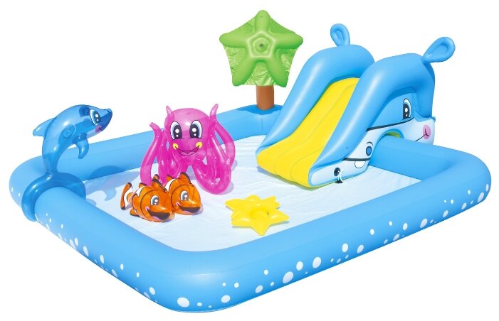 

Бассейн надувной многогранный Bestway Fantastic Aquarium, 239 см x 206 см, 308 л (53052), Fantastic Aquarium