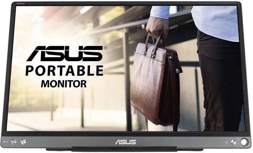 

Монитор 15.6" ASUS Portable MB16ACE IPS, 1920x1080 (16:9), 250кд/м2, 5мс, USB Type-C, черный (90LM0381-B04170), MB16ACE