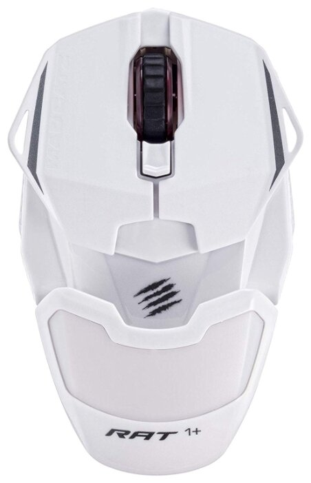 

Мышь проводная Mad Catz R.A.T. 1+, 2000dpi, оптическая светодиодная, USB, белый (MR01MCINWH000-0), R.A.T. 1+