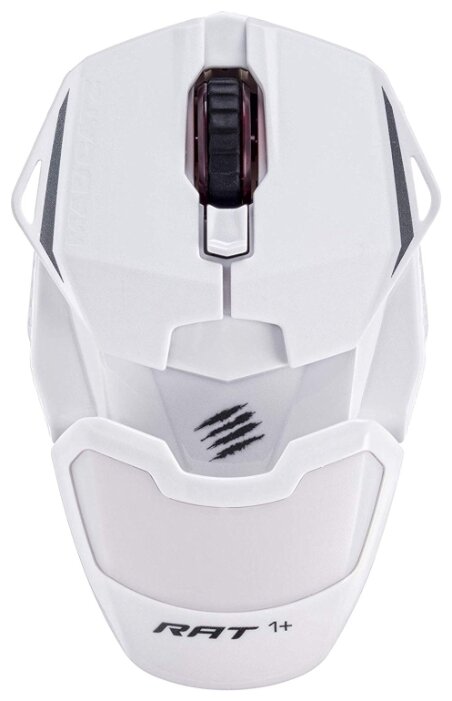 Мышь проводная Mad Catz RAT 1 2000dpi оптическая светодиодная USB белый MR01MCINWH000-0 2150₽