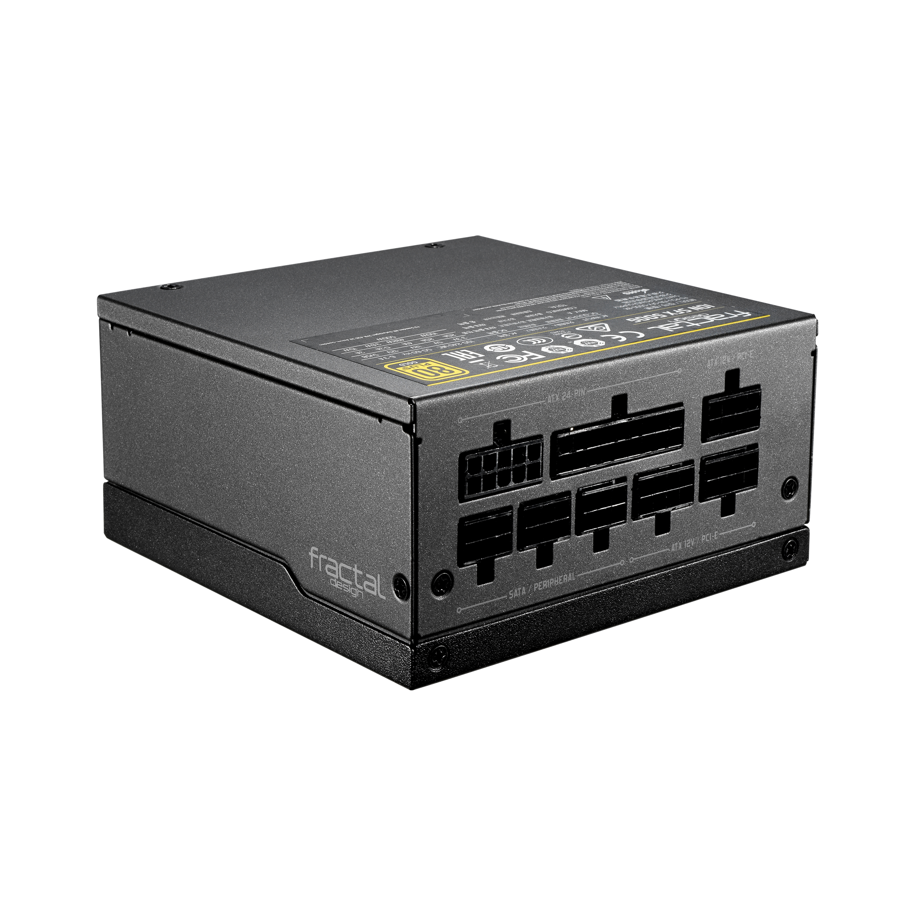 

Блок питания 500 Вт SFX Fractal Design ION, 120 мм, 80 Plus Gold (FD-PSU-ION-SFX-500G-BK), ION
