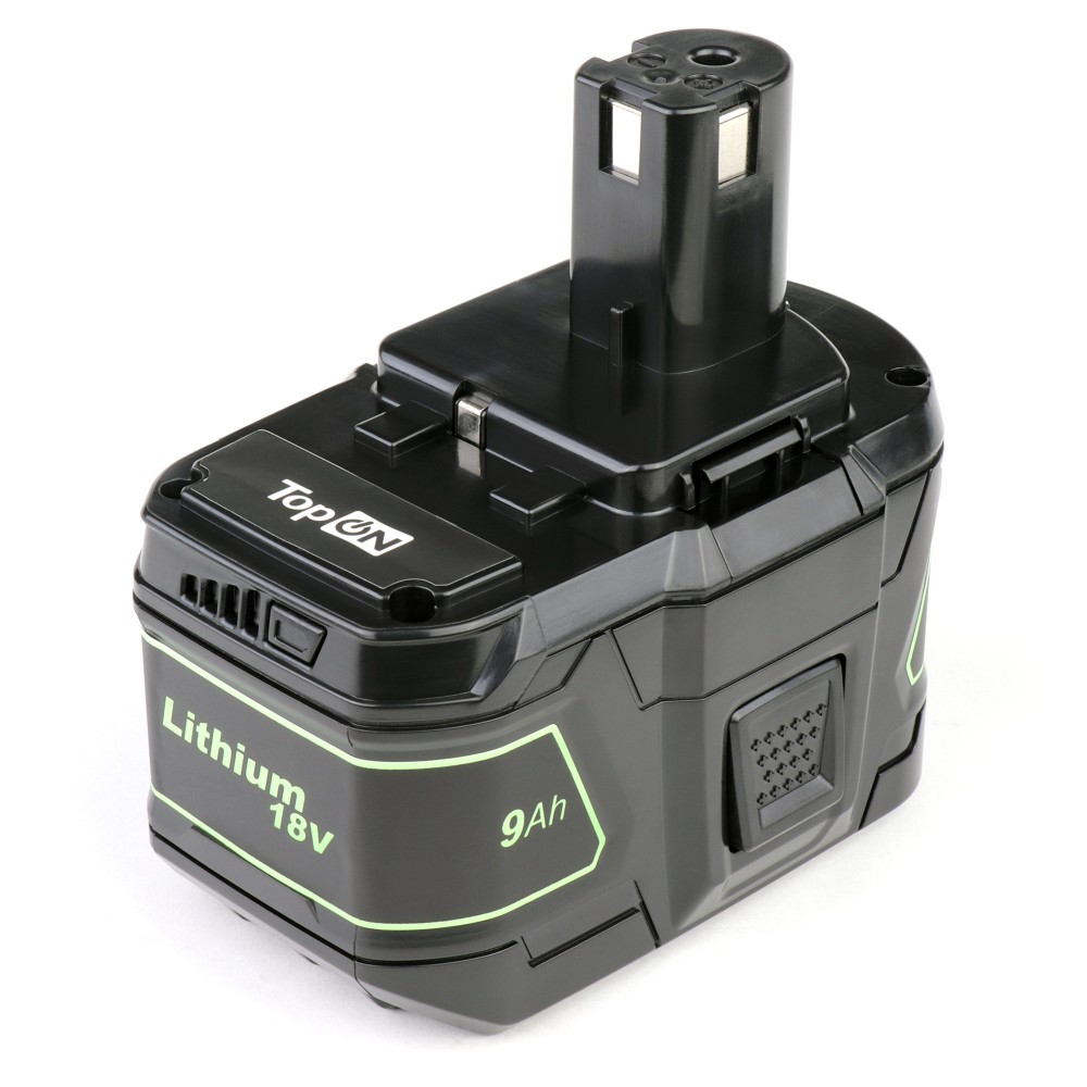 

Аккумулятор TopON 18V, 9Ah, Li-Ion, для Ryobi RB18L90 (TOP-PTGD-RY-18-9.0-Li), RB18L90