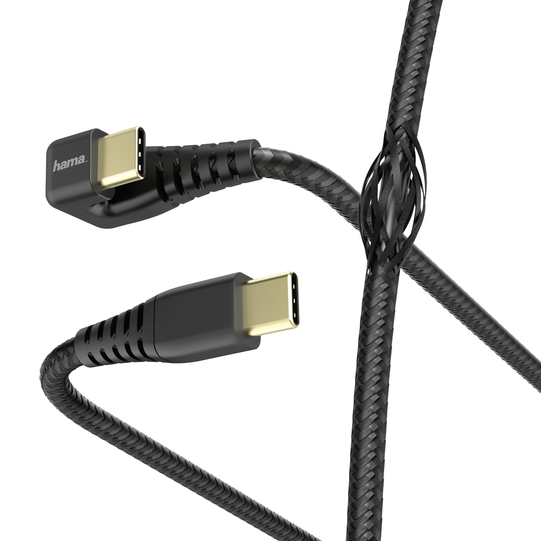 

Кабель Hama USB Type-C-Type-C, Позолоченные разъемы, нейлон, 480 Мбит/c, 3A, 1.5м, черный (187223)