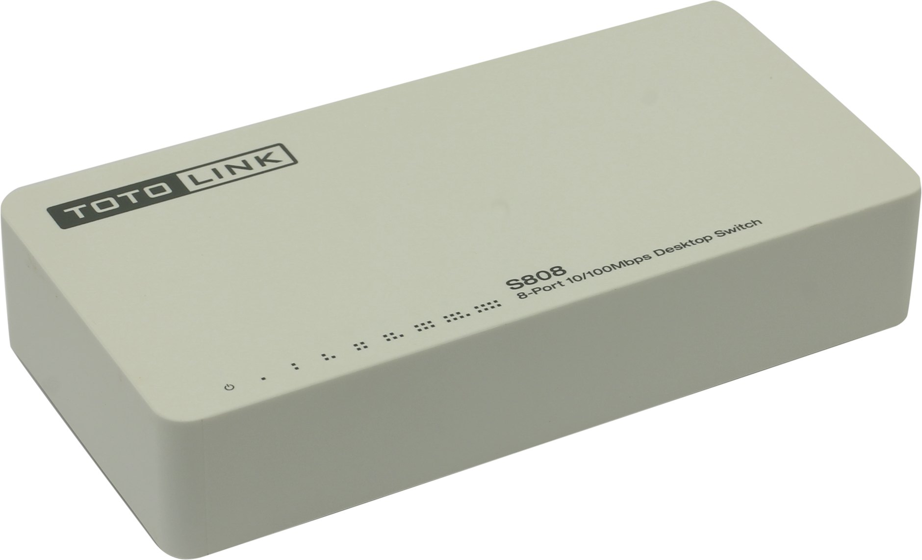 

Коммутатор TOTOLINK S808, кол-во портов: 8x100 Мбит/с, S808
