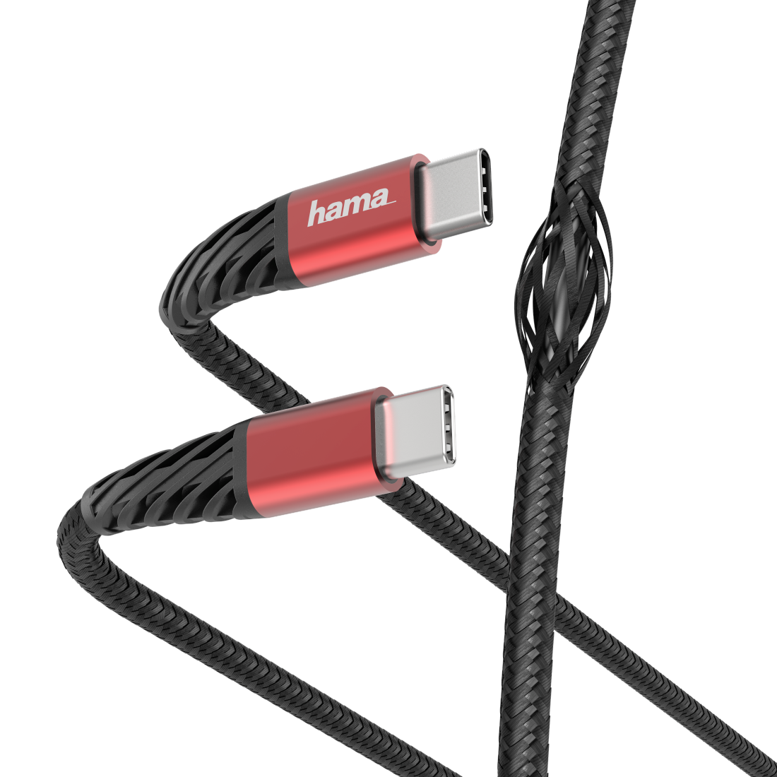 

Кабель Hama USB Type-C-Type-C, нейлон, 480 Мбит/c, 3A, 1.5м, черный (00187219)