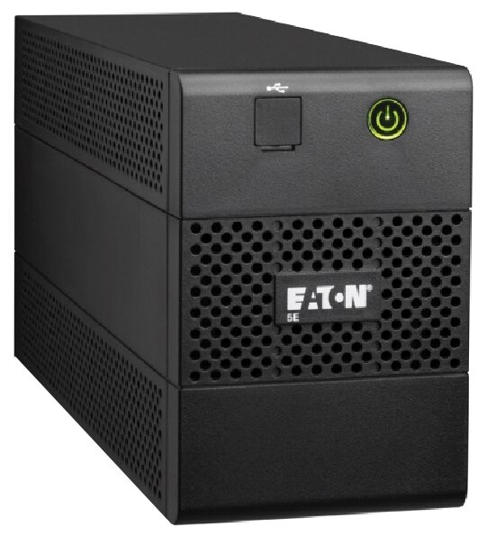 ИБП Eaton 5E 650i USB DIN, 650VA, 360W, EURO, IEC, USB, черный (5E650IUSBDIN)