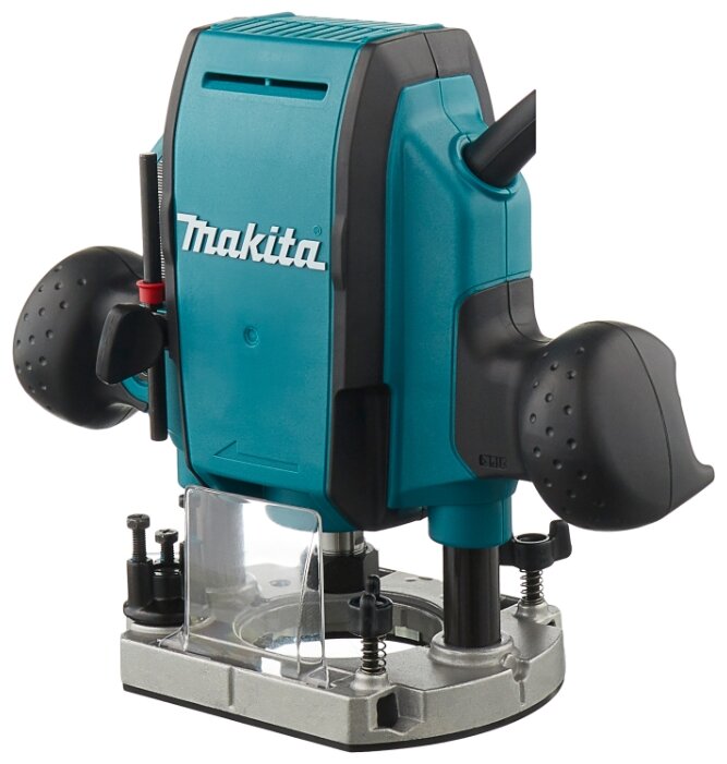 

Фрезер вертикальный Makita RP0900K, сетевой, 900Вт, скорость вращения - 27000 об/мин, глубина фрезерования 35мм, кейс, 2.7кг, RP0900K