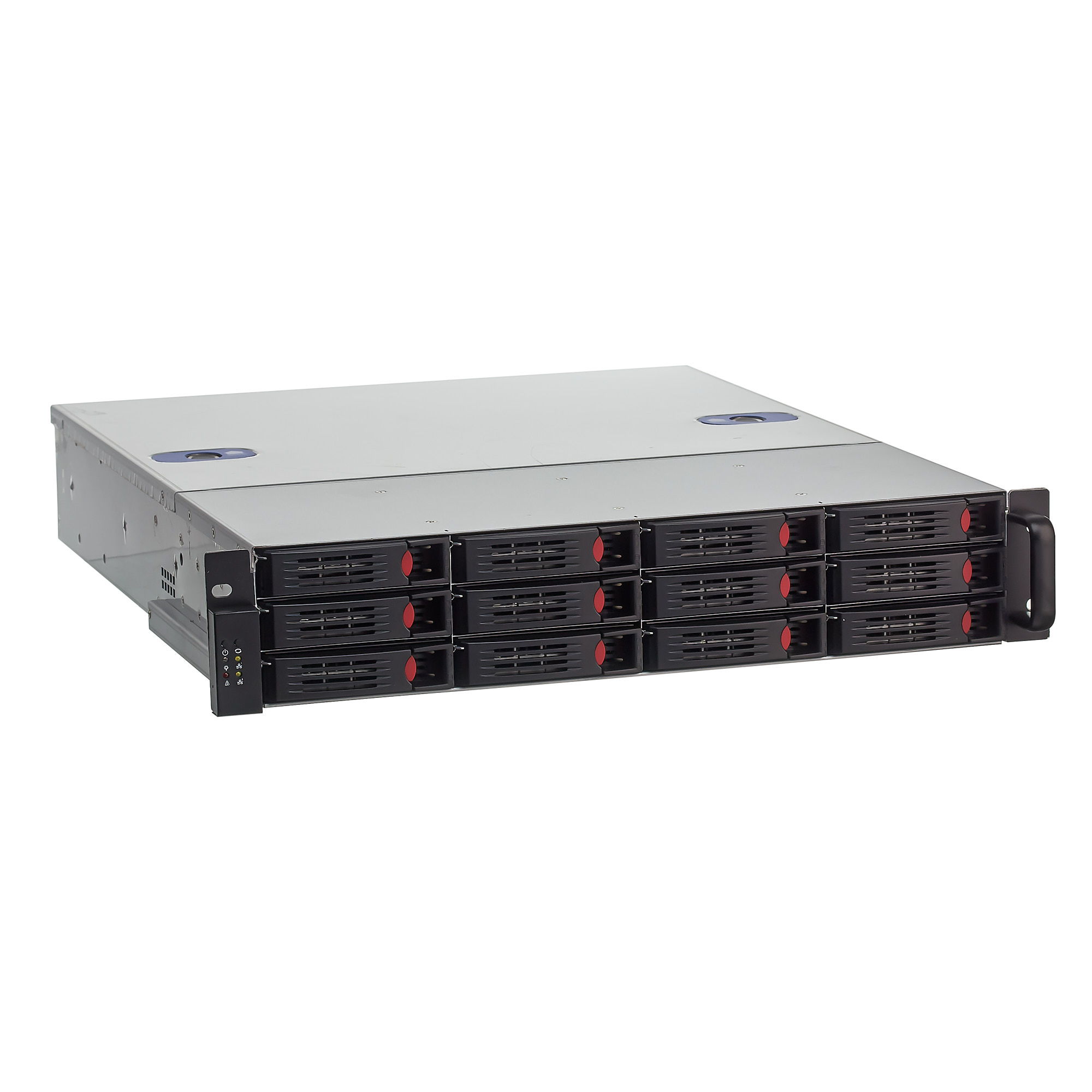 

Корпус Exegate Pro 2U550-HS12, ATX, 2U RM, 12x3.5/2.5 HS, без БП, черный (EX281233RUS), Pro 2U550-HS12