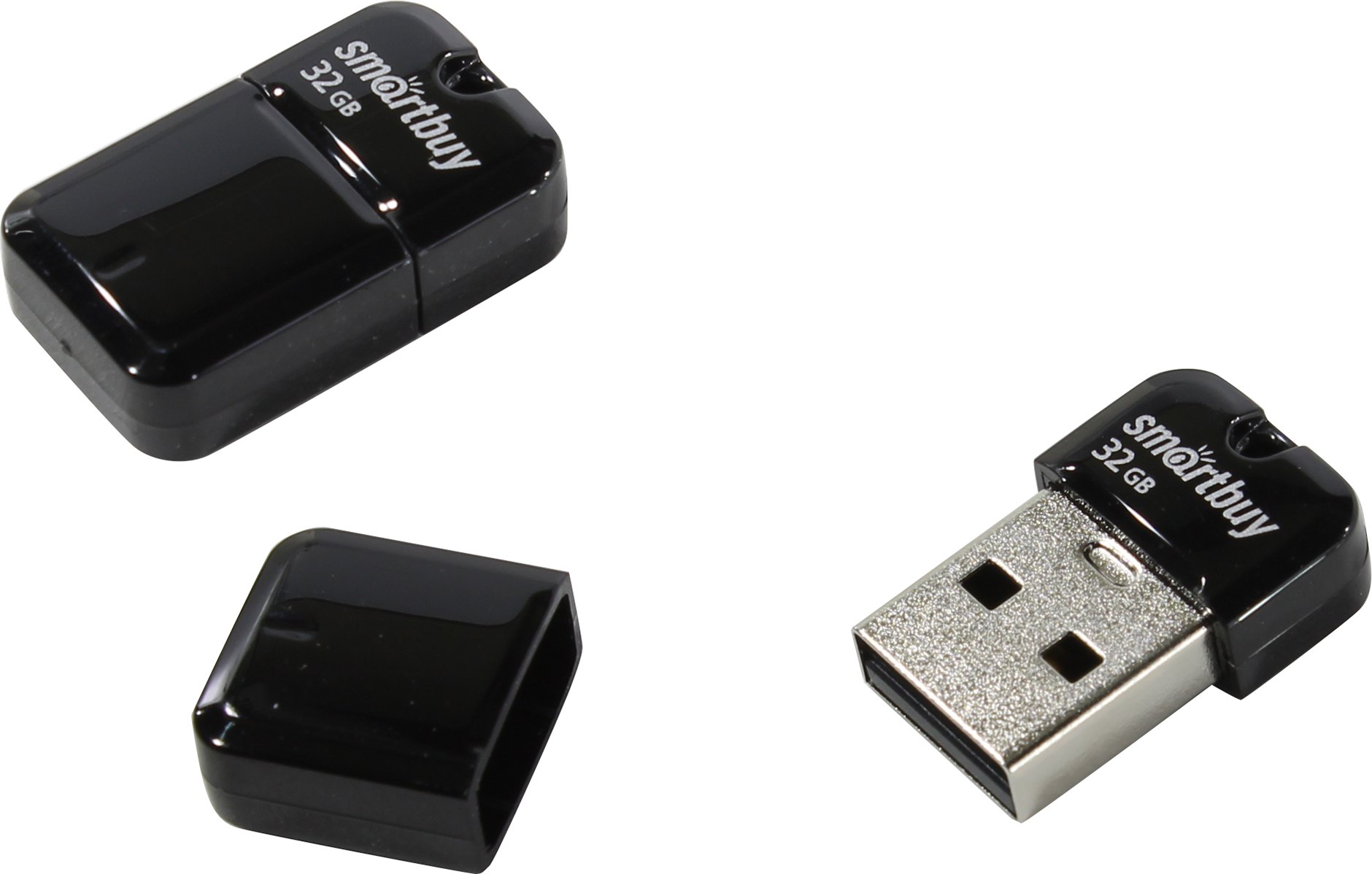 

Флешка 32Gb USB 2.0 SmartBuy ART, черный (SB32GBAK), ART