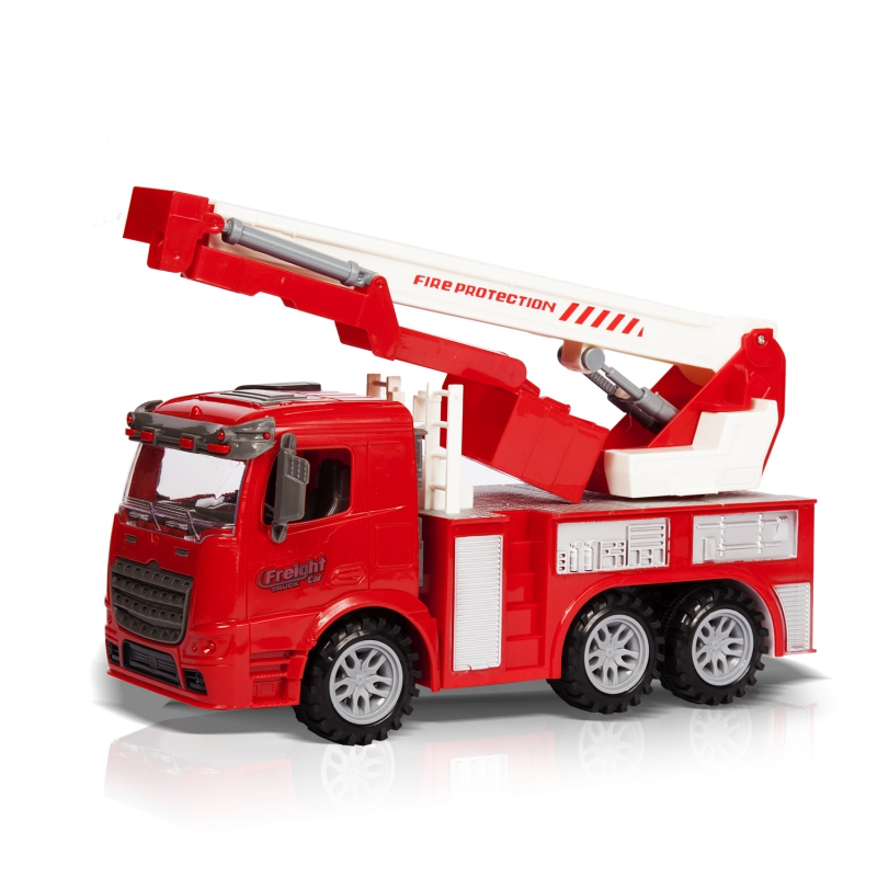 Спецтехника Handers "Пожарная машина: Автовышка", 28 см, красный