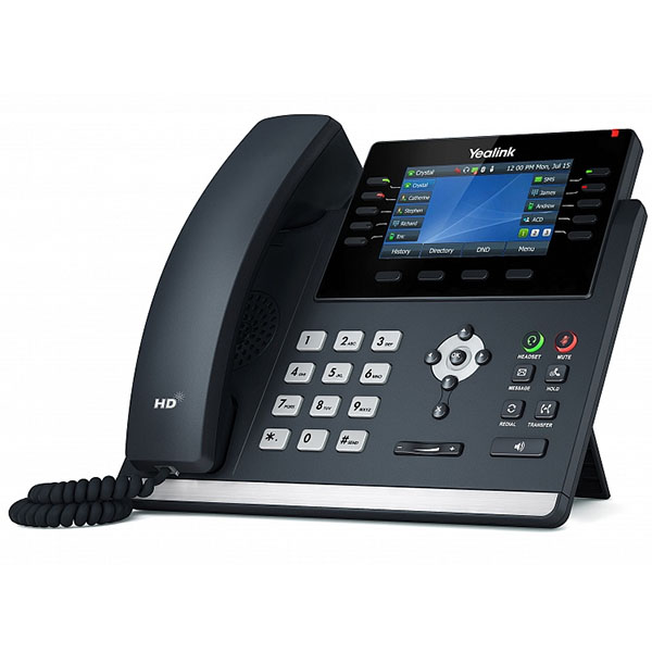 VoIP-телефон Yealink SIP-T46U, 16 SIP-аккаунтов