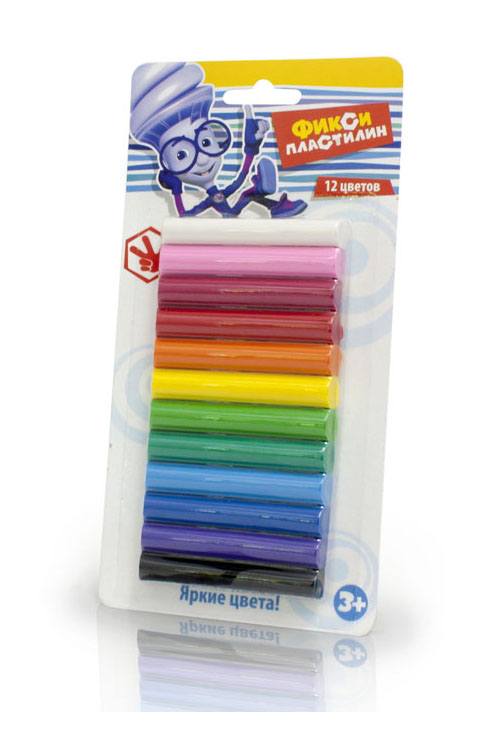 

Масса для лепки Фиксики, 12 цветов, 165 г (FIX1502-006)