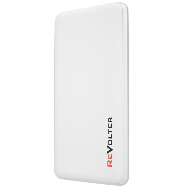 

Портативный аккумулятор (Powerbank) ReVolter 5000, 5000mAh, 1xUSB, 2.1A, белый, 5000