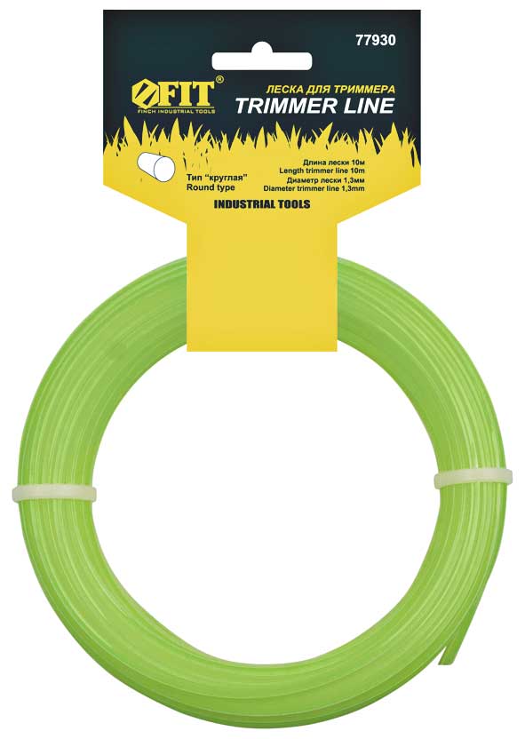 

Леска триммерная FIT Trimmer Line, квадрат 2.5ммx25м (78007)