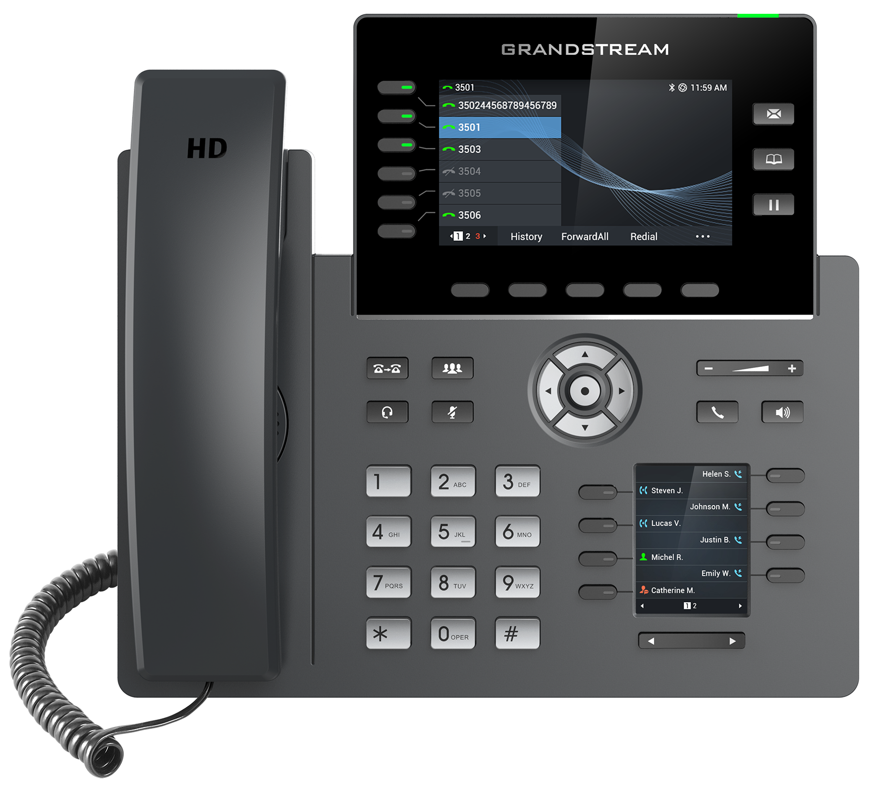 VoIP-телефон Grandstream GRP2616, 6 линий, 6 SIP-аккаунтов