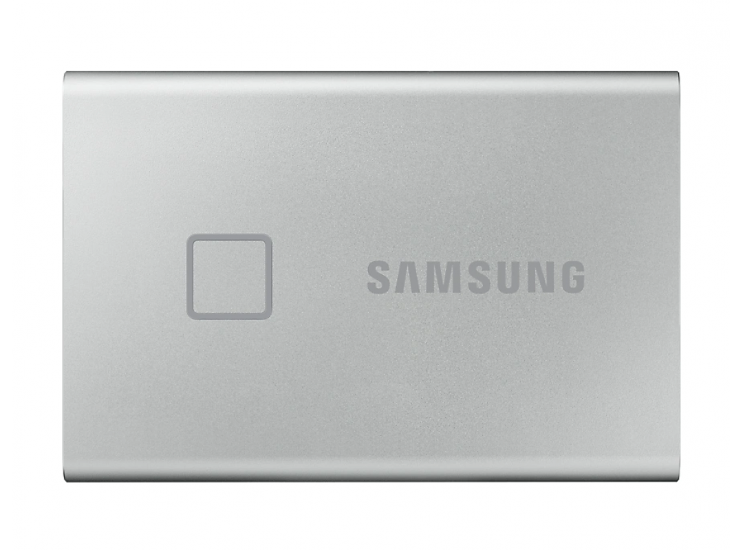 

Внешний твердотельный накопитель (SSD) Samsung 2Tb T7 Touсh, 1.8", USB 3.2/Type-C, серебристый (MU-PC2T0S/WW), MU-PC2T0S/WW