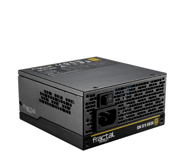 

Блок питания 650 Вт SFX-L Fractal Design Ion SFX-L, 120 мм, 80 Plus Gold (FD-PSU-ION-SFX-650G-BK), Ion SFX-L