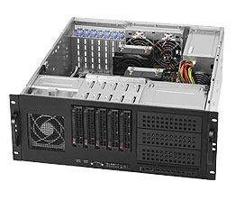 

Корпус Supermicro 842TQC-668B, E-ATX, 4U RM, 5x3.5 HS, 1x668 Вт, черный (CSE-842TQC-668B), 842TQC-668B