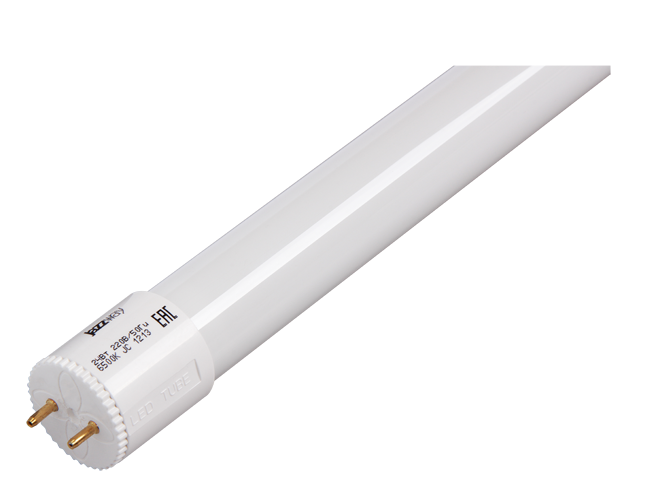 

Лампа линейная светодиодная G13 PLED T8-1500GL 24w FR G13 6500K, T8, ⌀26мм x 1500мм, 24Вт, 2000лм, 6500K/холодный, 80 Ra, Jazzway (1032553), PLED T8-1500GL 24w FR G13 6500K