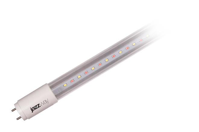 Лампа линейная G13, T8, ⌀2.6 смx60 см, 9 Вт, Jazzway
