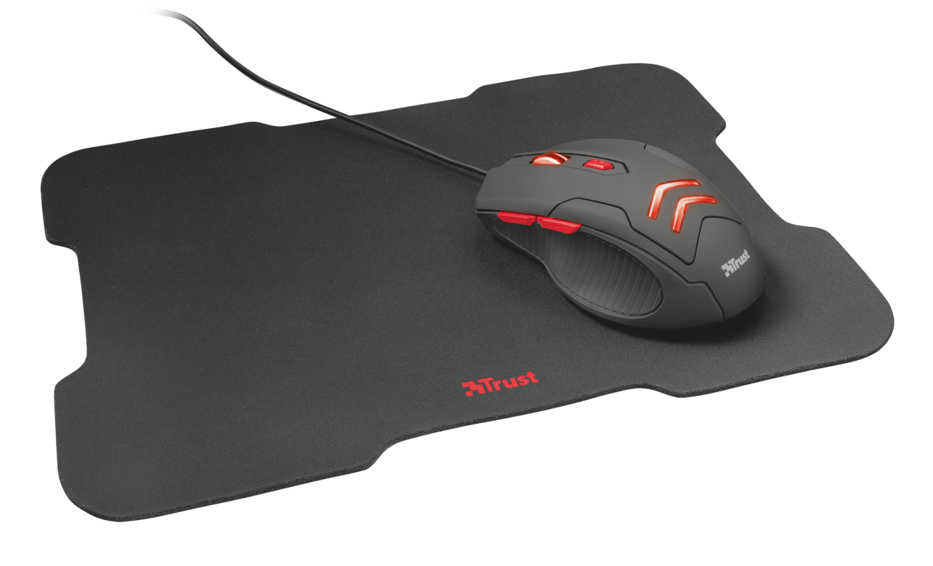 

Мышь проводная Trust Ziva, 3000dpi, оптическая светодиодная, USB, черный (21963), Ziva