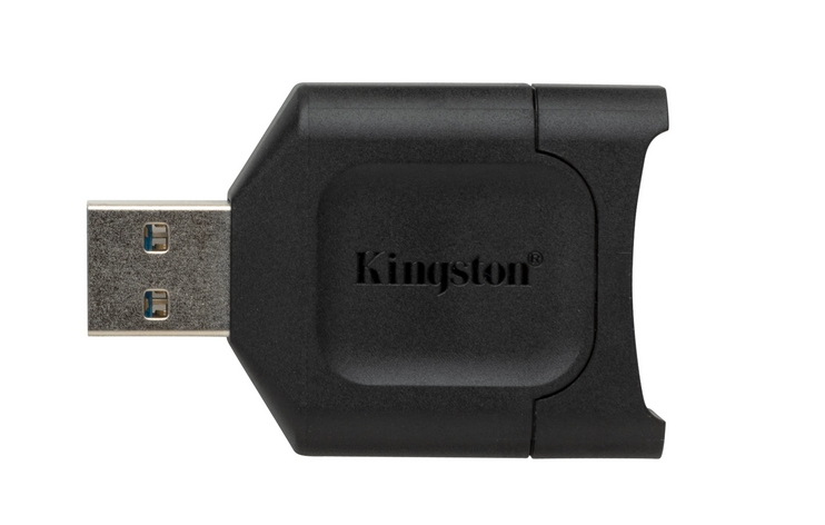 Картридер внешний Kingston MobileLite Plus, SD/SDXC/SDHC, USB 3.2, черный (MLP) - фото 1