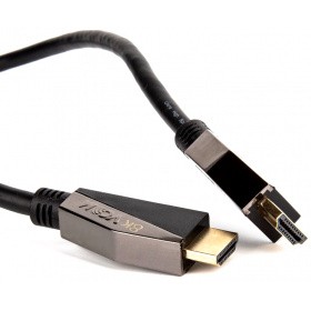 

Кабель HDMI(19M)-HDMI(19M) v2.1, 50 см, черный VCOM