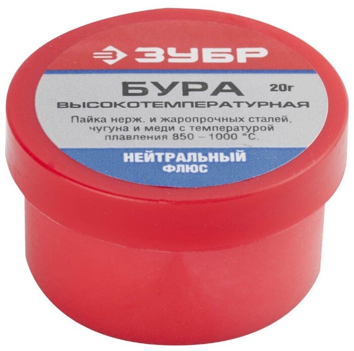 

Флюс ЗУБР 55476-020, 20г, 1шт, 55476-020