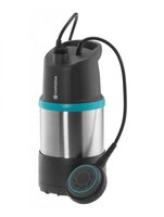 

Электрический водяной насос GARDENA 4700/2, 550Вт, погружной, дренажный, производительность 4.7 м³/час, глубина погружения 7м, 5.9кг (09025-29.000.00), 4700/2
